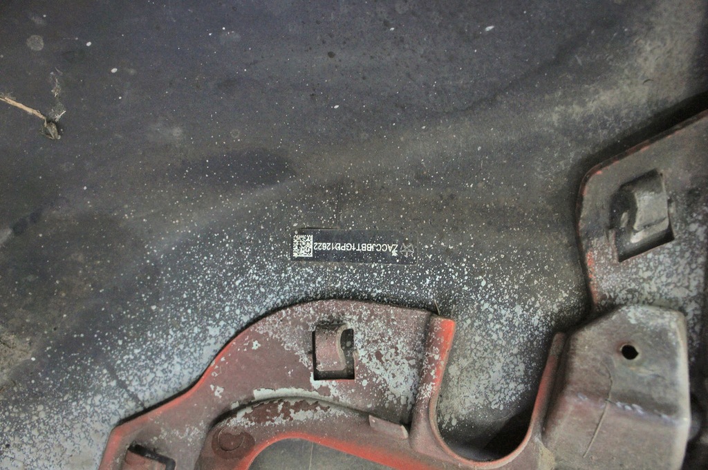 фото №14, Rz156 jeep renegade ^ бампер задняя задний omaha red 562 07355989020e