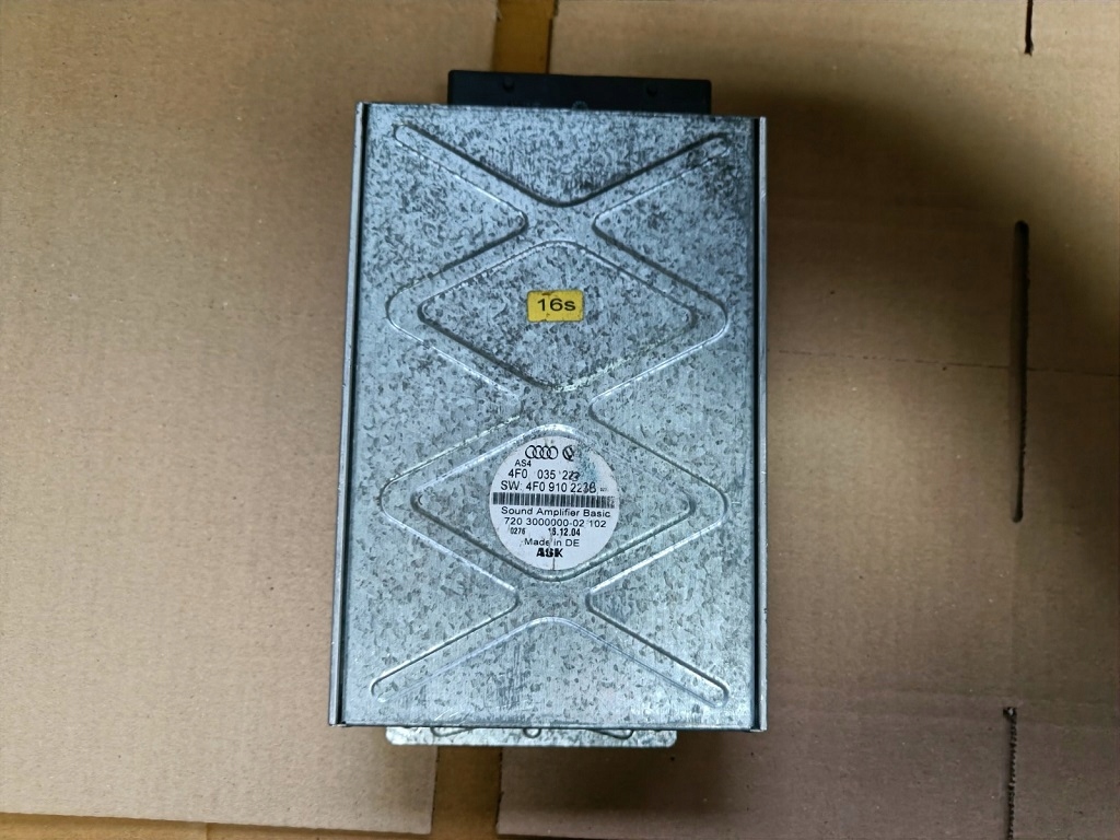 фото №1, Audi a6 c6 підсилювач аудіо 4f0910223c