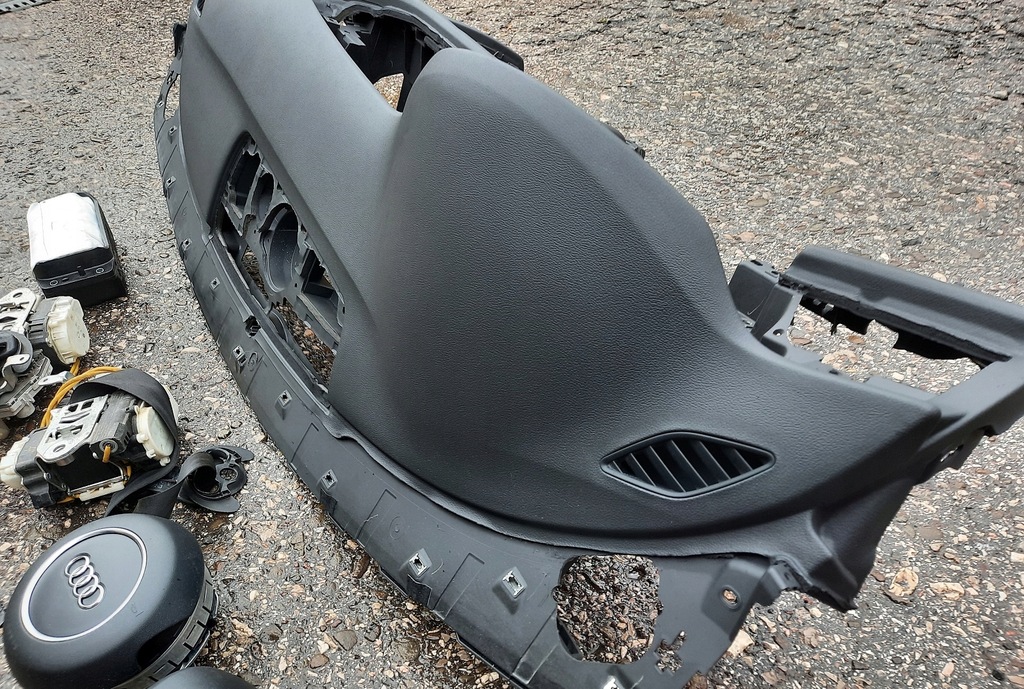 фото №8, Audi a7 4g 4g0 2010-18 панель приладів панель приладів консоль подушки безпеки ремені подушка безпеки ремонт