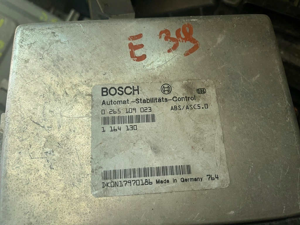 фото №1, Блок керування модуль abs asc bmw e39 e38 0265109023