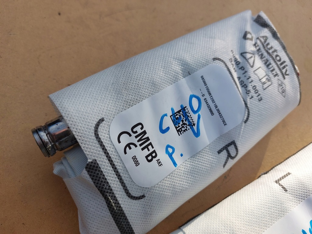 фото №2, Подушка безопасности подушка боковая сиденье renault clio v