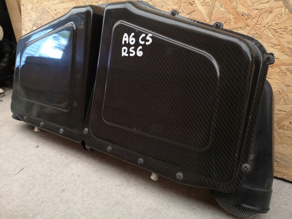 фото №6, Корпус фильтра воздуха audi a6 c5 rs6 карбон