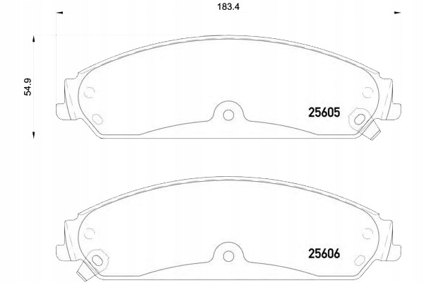 фото №1, Brembo p 23 149 набор тормозных колодок тормозных, тормоза дисковые
