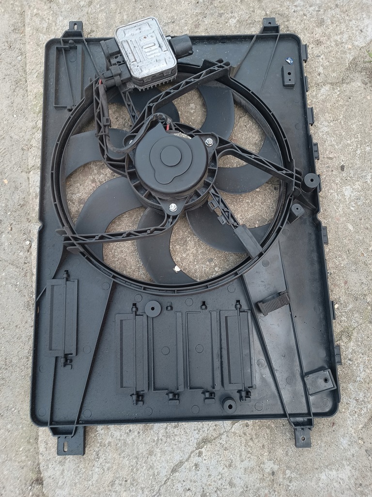 фото №1, Ford mondeo mk4 вентилятор с модуль 2.0 tdci