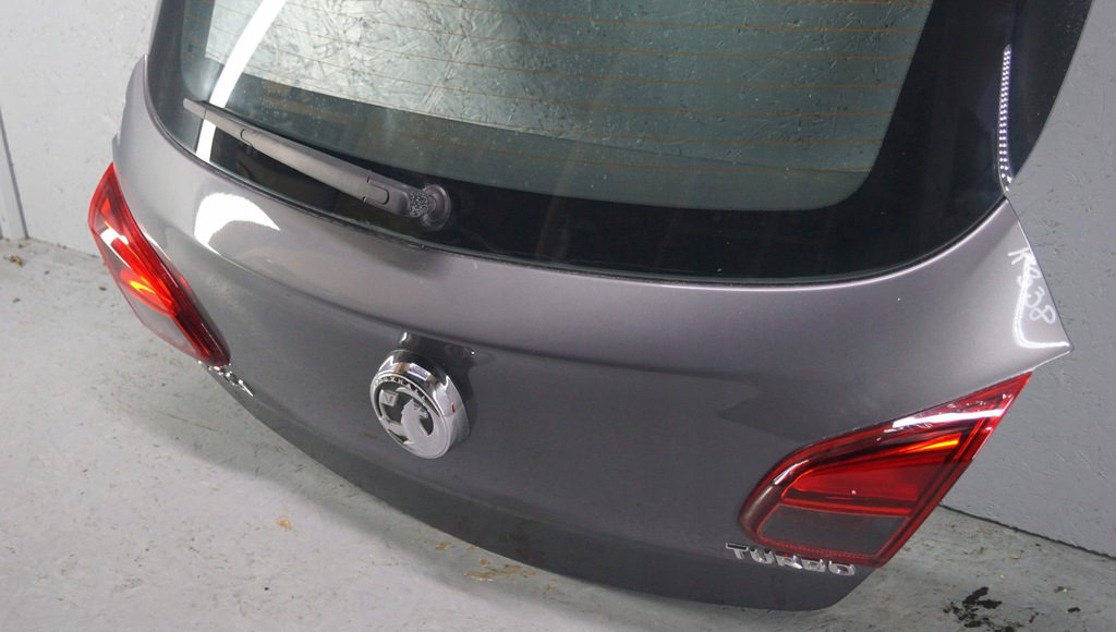 фото №13, Кришка багажника багажника задня opel corsa e 3d z195 спойлер opc