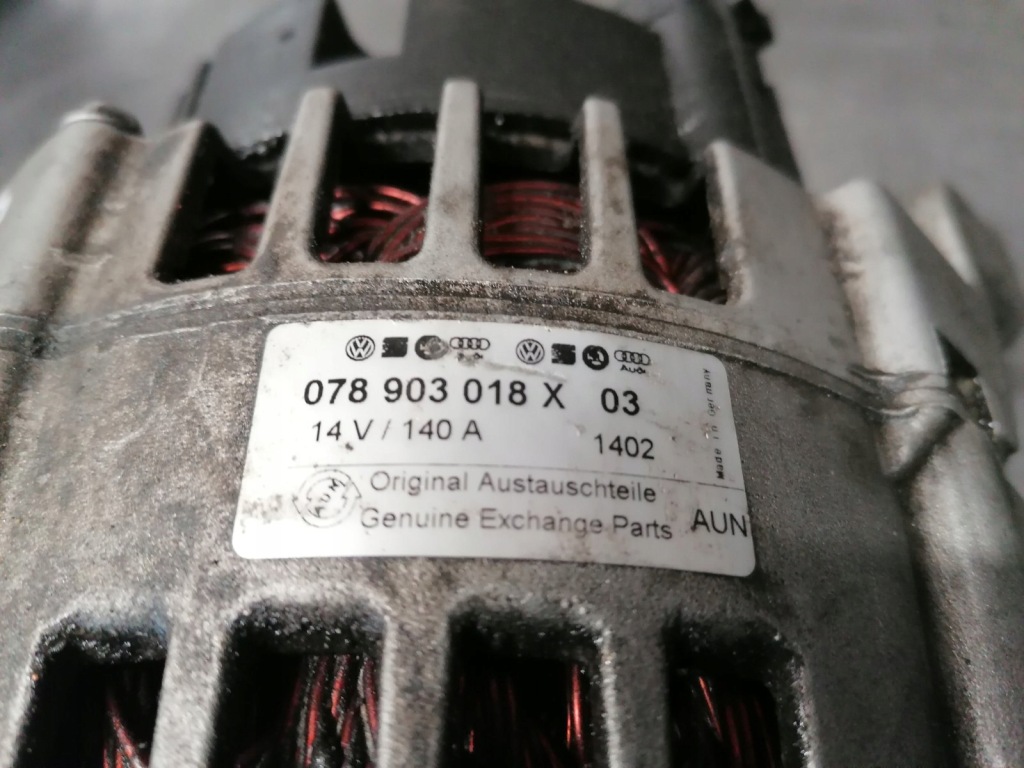 фото №6, Генератор audi a4 b5 2.5 tdi 078903018x