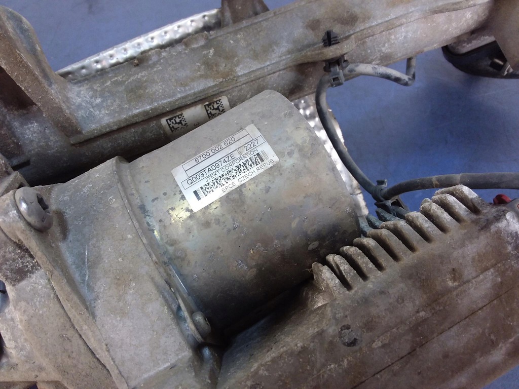 фото №8, Mercedes b w246 przekładania рулевая рейка