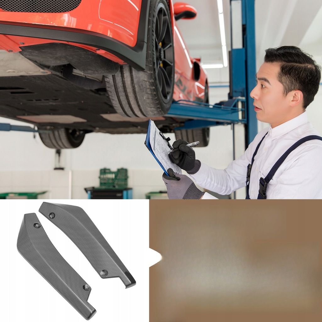 фото №13, Защита бампера автомобильный молдинг спойлера бампера заднего молдинг декоративная бампера автомобильный