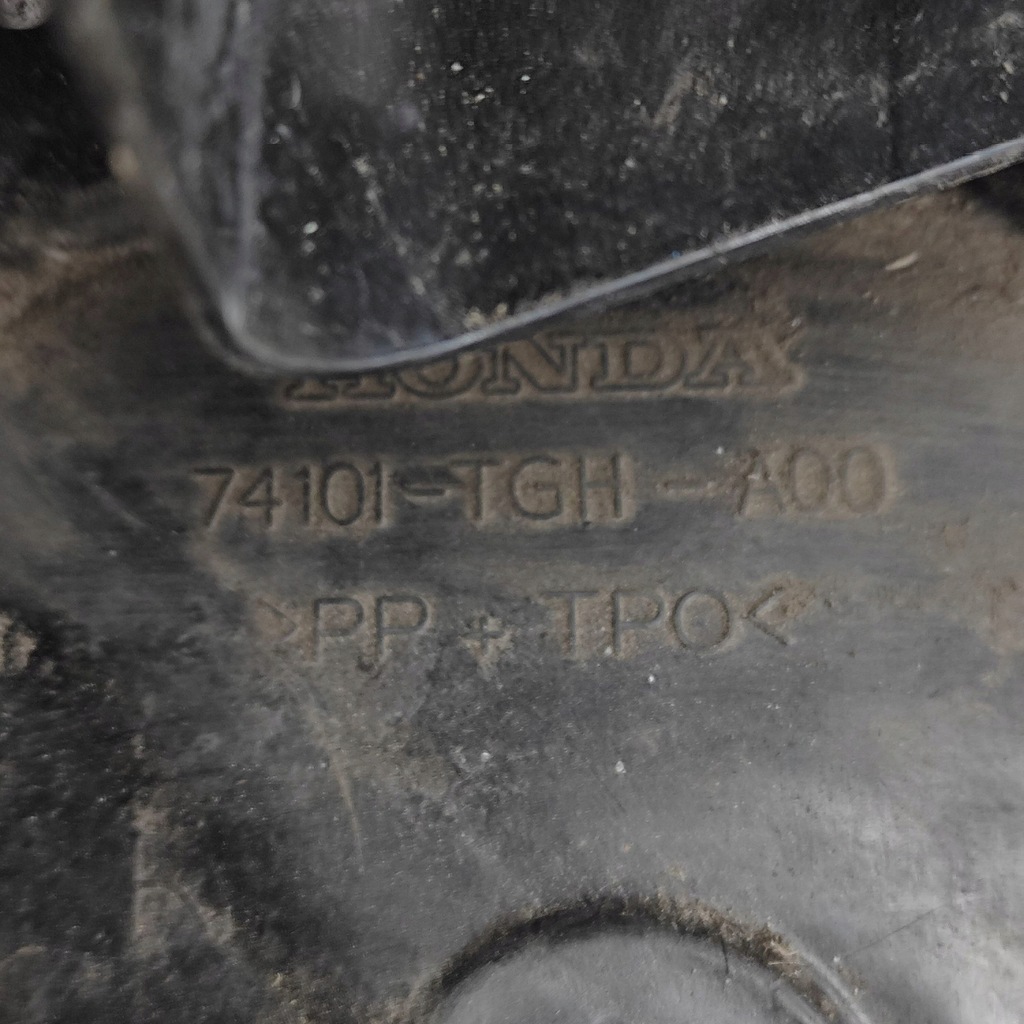 фото №7, Honda civic x 2021 правая сторона подкрылок передние