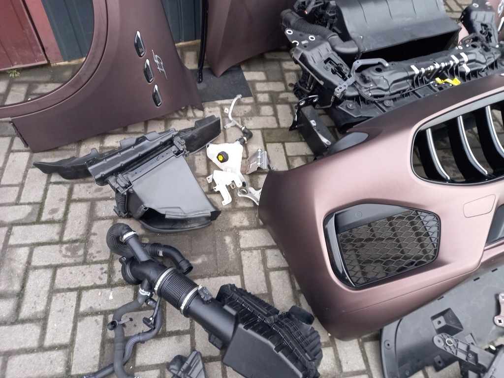 фото №5, Maserati grecale gt modena перед капот бампер full led крыло радиатор