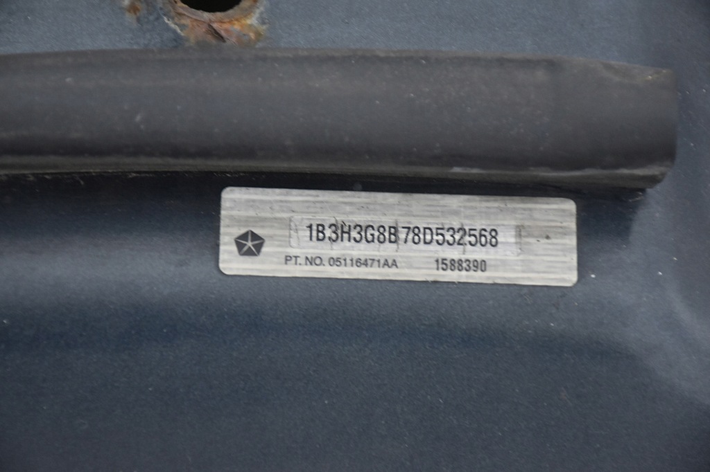 фото №7, Капот крышка двигателя dodge caliber