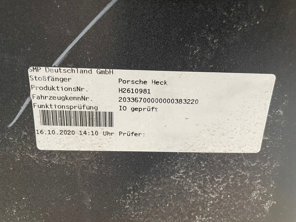 фото №7, Бампер задня porsche 911 carrera s 992807983a c2/4