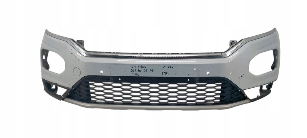 фото №1, 2ga807217ag vw t-roc 2017- бампер передний перед