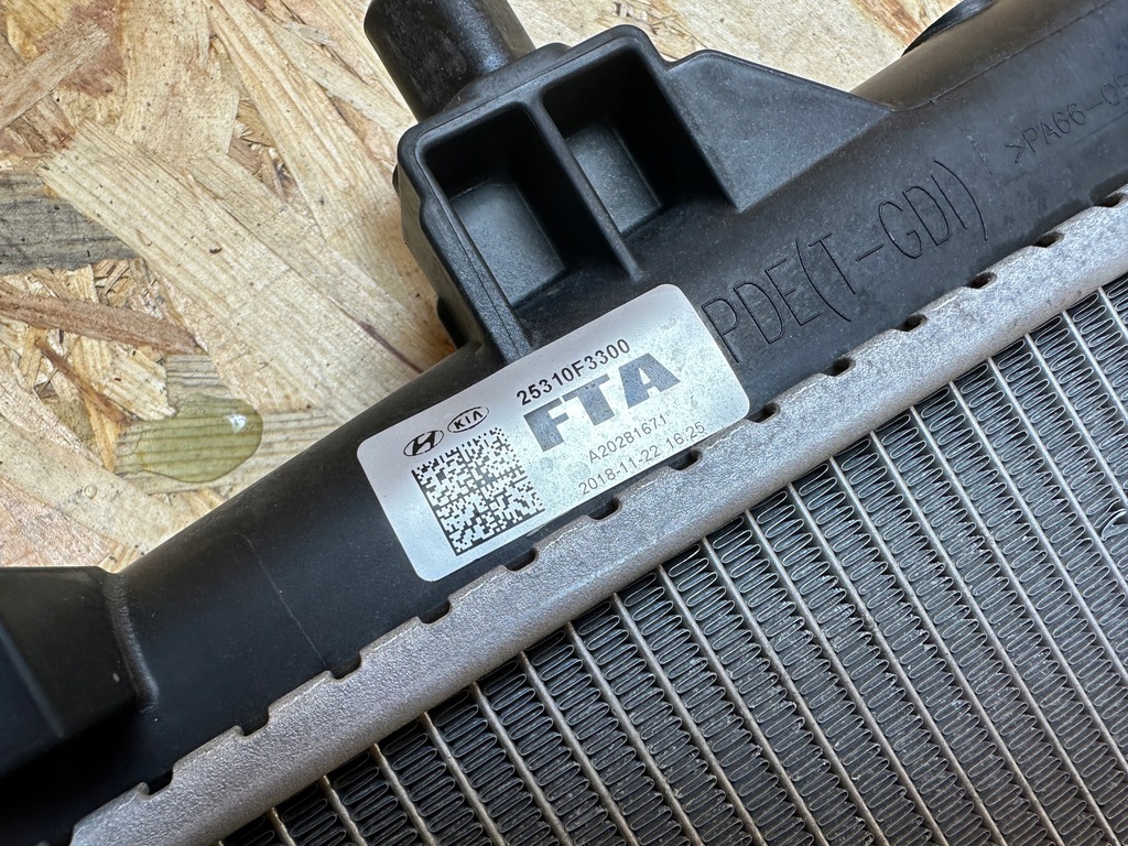 фото №13, Радиатор wody hyundai i30 iii 1.0t-gdi 25310-f3300 2016-