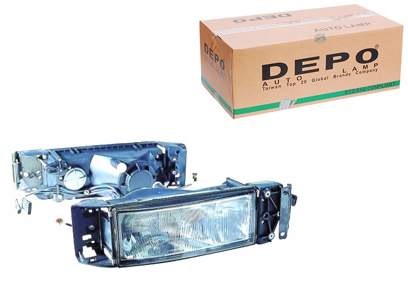 фото №1, Фара h3/h4 електричний iveco eurostar eurot