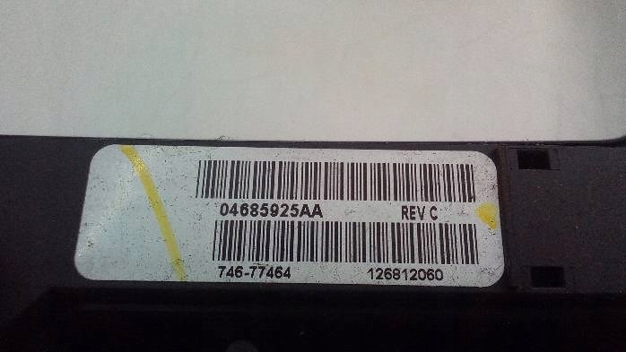 фото №11, Панель обдув i ac консоль voyager iv 05009180aa