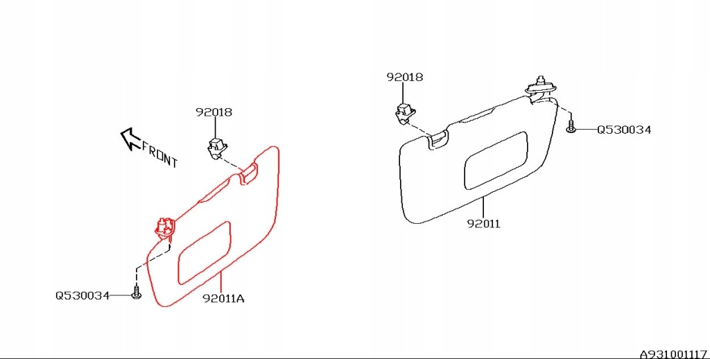 фото №3, Subaru impreza iii 08-12 защита солнцезащитная