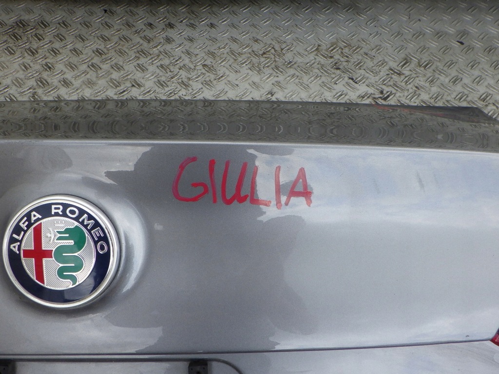 фото №2, Alfa romeo giulia крышка багажника задняя задняя