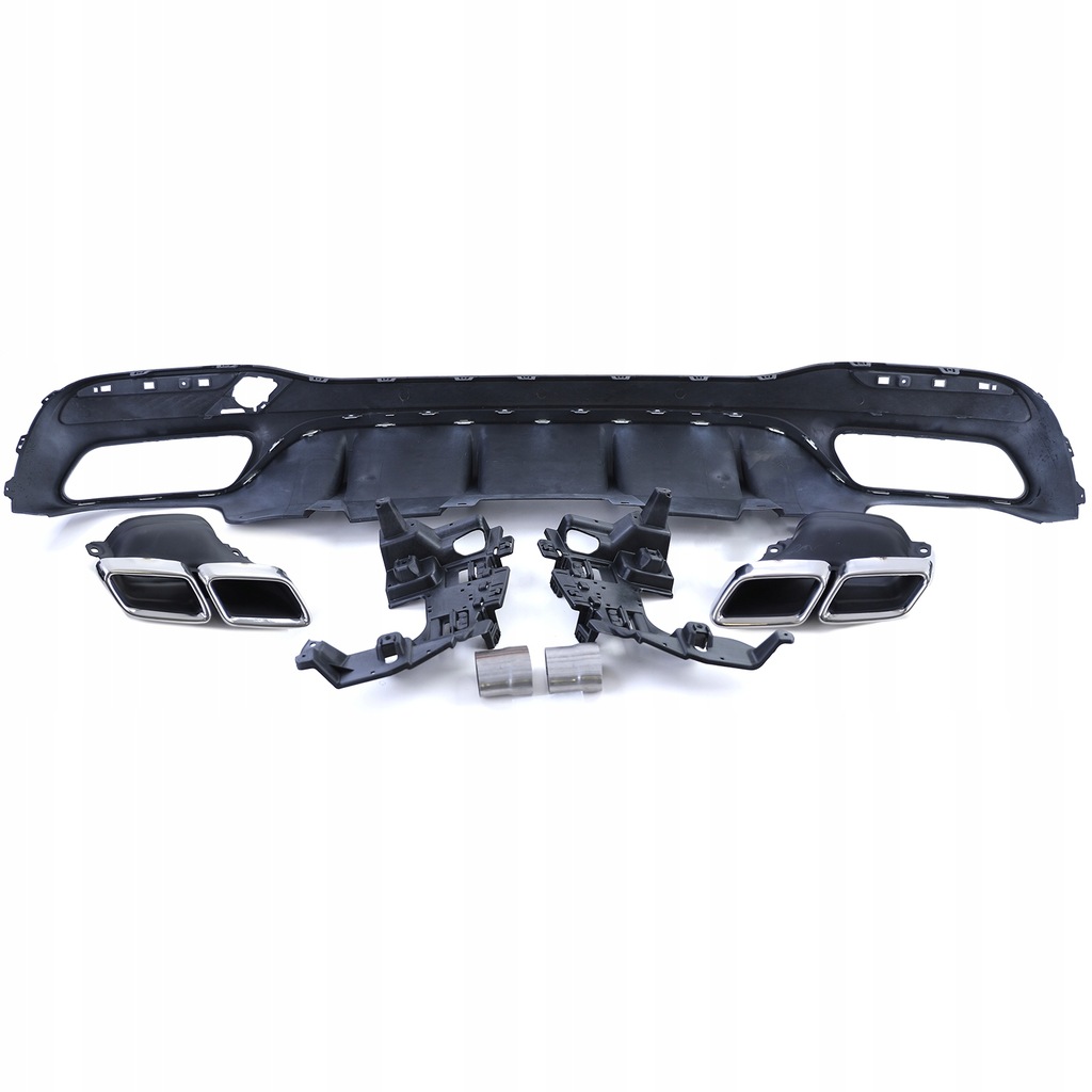 фото №9, Бампер диффузор выхлоп mercedes amg gls x166 15-19