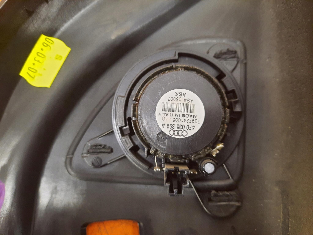 фото №5, Audi q7 4l 05-09 рамка двері молдинг ущільнювач перед лівий 4l0867609 lz7l