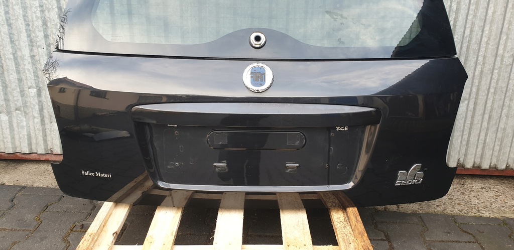 фото №4, Задняя крышка багажника стекло fiat sedici 2006- gorlice zce