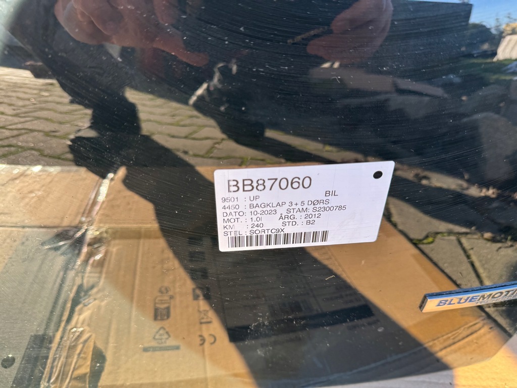 фото №6, Vw up задня кришка багажника багажника комплектна