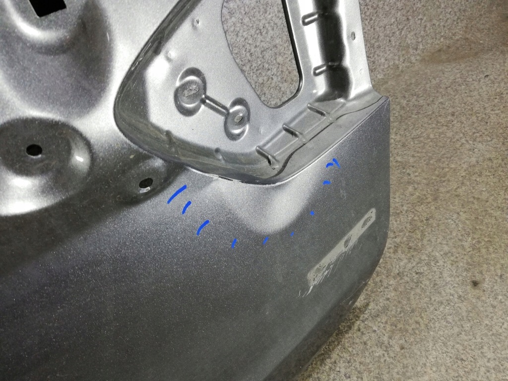 фото №7, Kia carens 13- крышка багажника задняя задняя