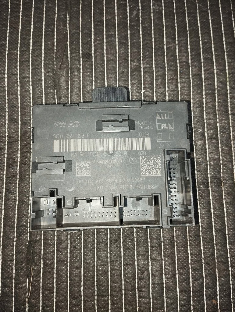 фото №13, Vw golf vii 7 1.2 tsi cjz cjzb набор стартовый бортовой компьютер 04e907309a 15 r