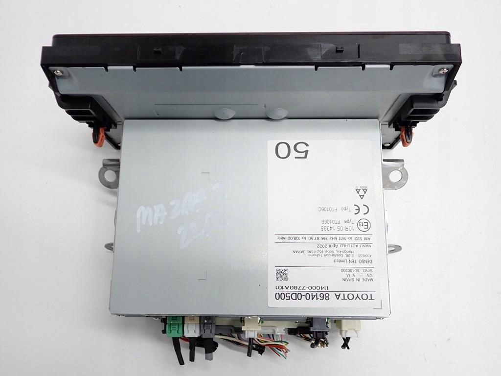 фото №4, Навігація navi радіо оригінал 86140-0d500 mazda 2 hybrid kb xp210 22r
