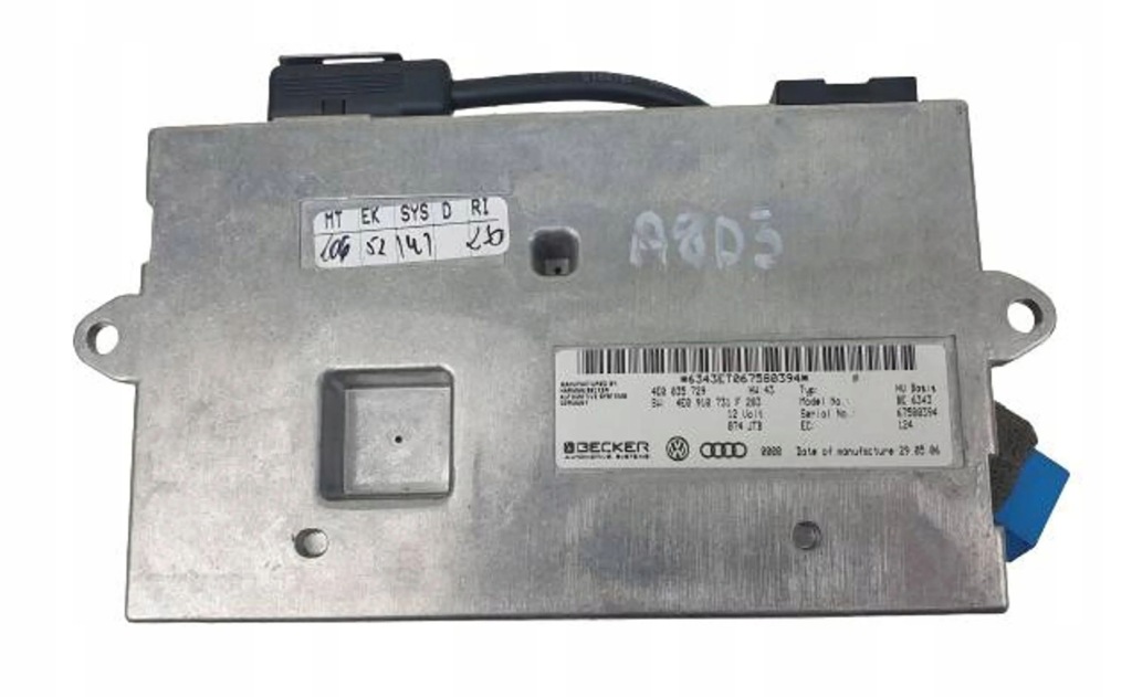 фото №1, Audi a8 d3 модуль блок керування mmi 4e0035729 oryg