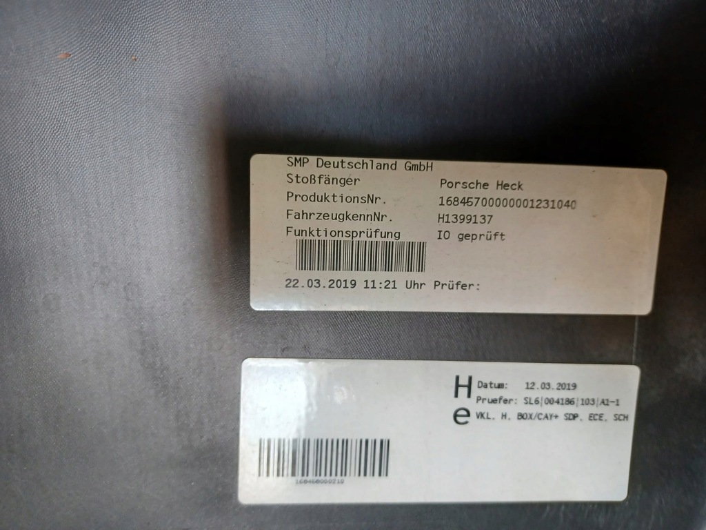 фото №10, Бампер задняя porsche boxster 718 982