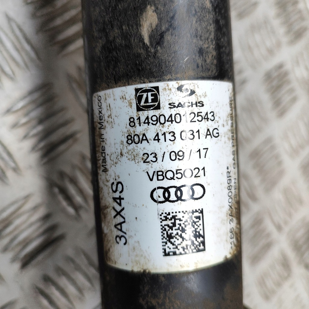 фото №9, Audi q5 sq5 2017 левая сторона амортизатор передний