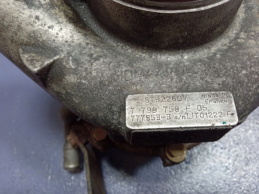 фото №6, Bmw 7 f01 f02 3.0d n57 турбонагнетатель 7799758 n57d30