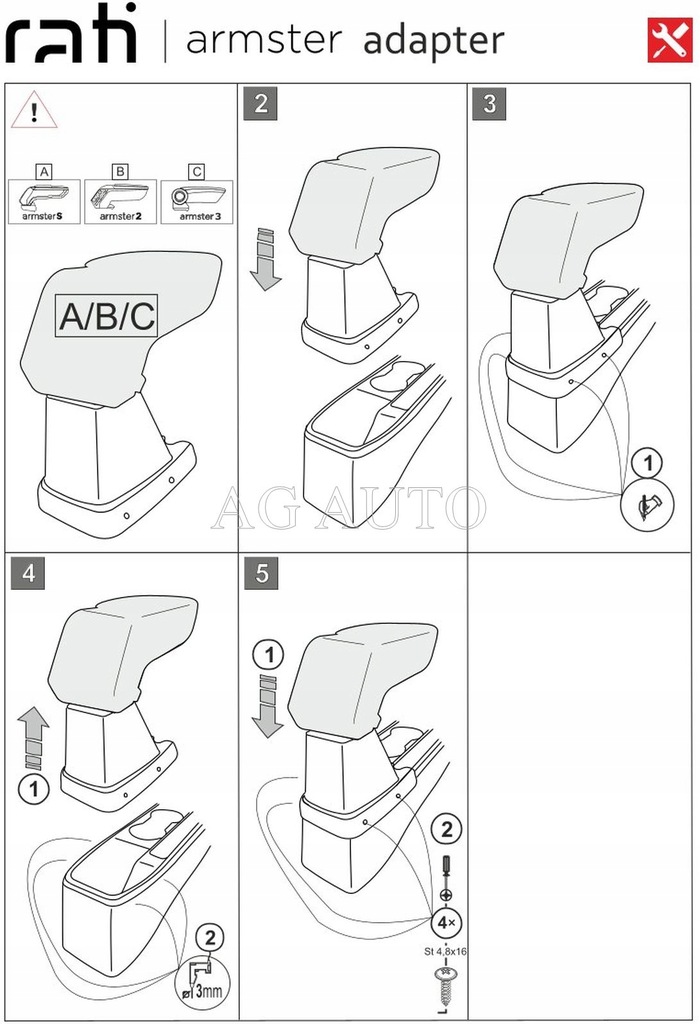 фото №2, Підлокітник rati arm3 renault captur, 2019- ,