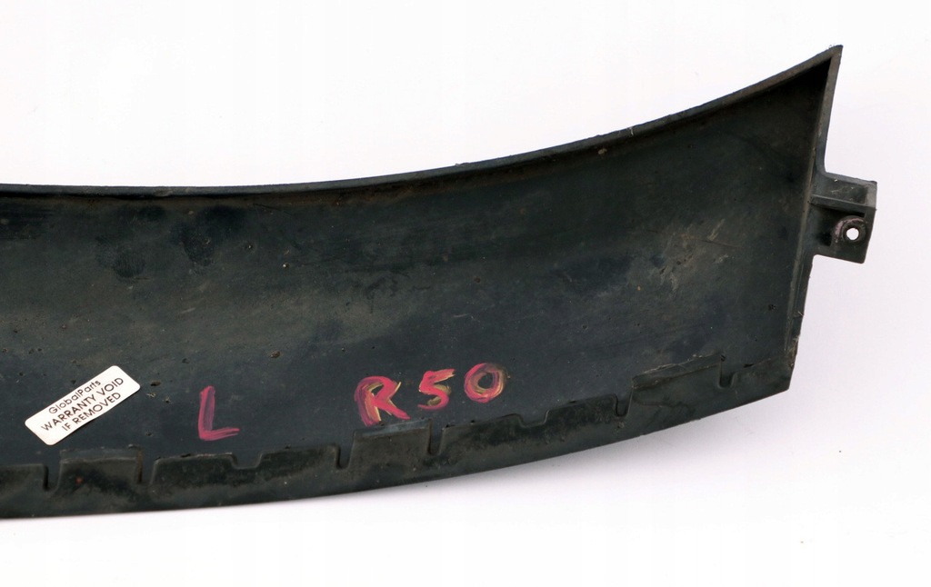 фото №11, Mini r50 r52 r53 молдинг накладка бампера лівий перед