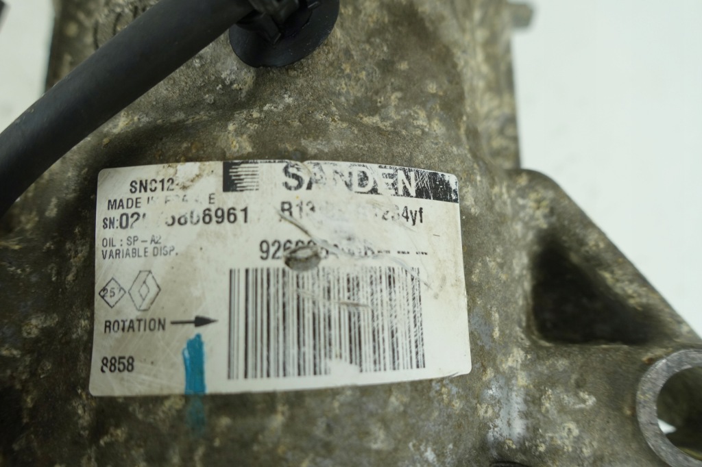 фото №7, Компрессор кондиционер компрессор кондиционера renault clio 5 v 1.0 tce 926005450r