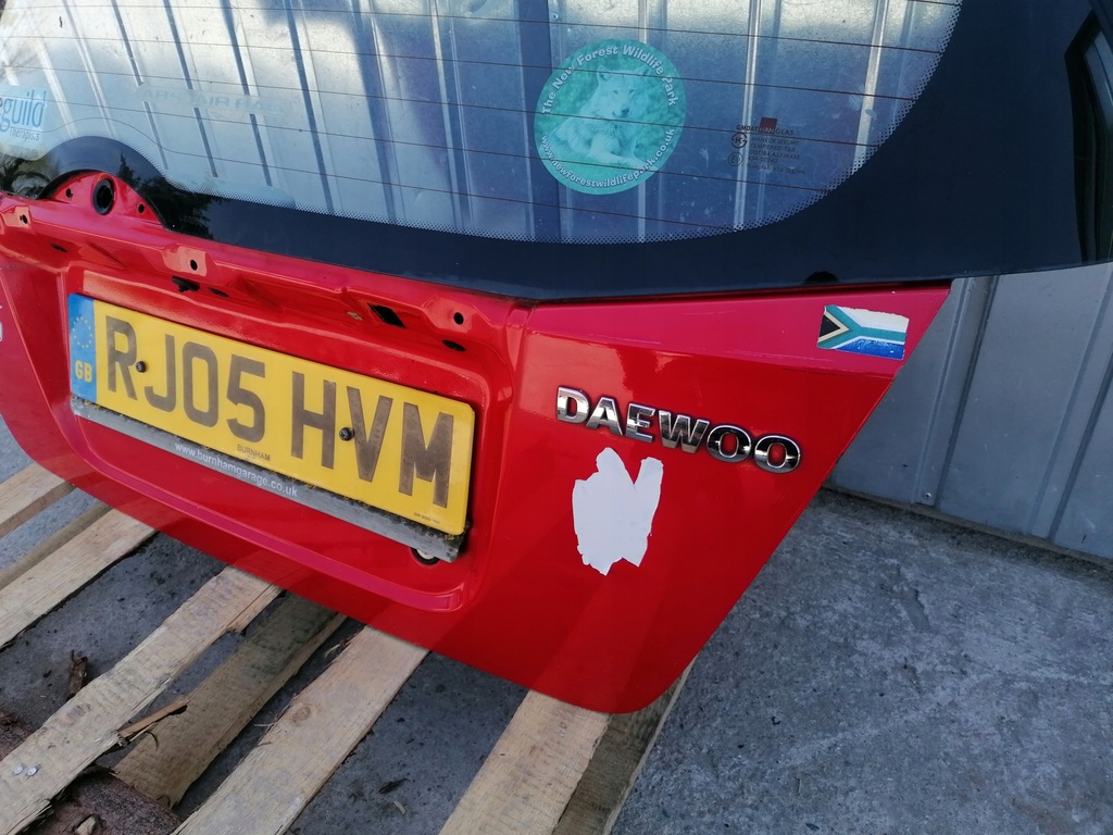 фото №7, Кришка багажника багажника chevrolet aveo daewoo kalos 5d hb