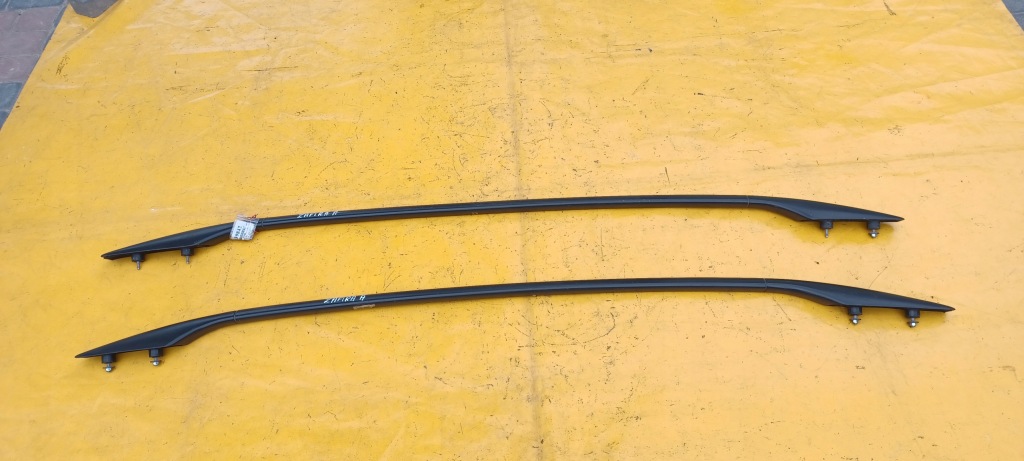 Рейлинги кровельные p/l zafira a чёрные Цена