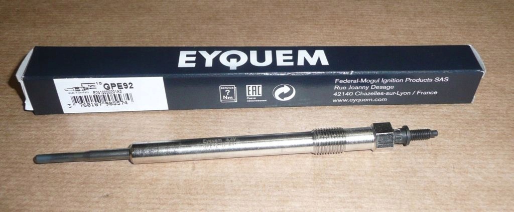 Купити Свічка розжарювання eyquem 0911101251