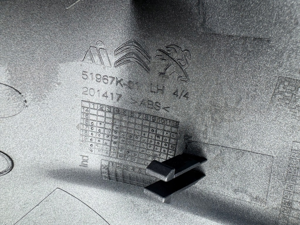 фото №9, Peugeot expert jumpy berlingo partner 16r- корпус зеркало левая 51967k01