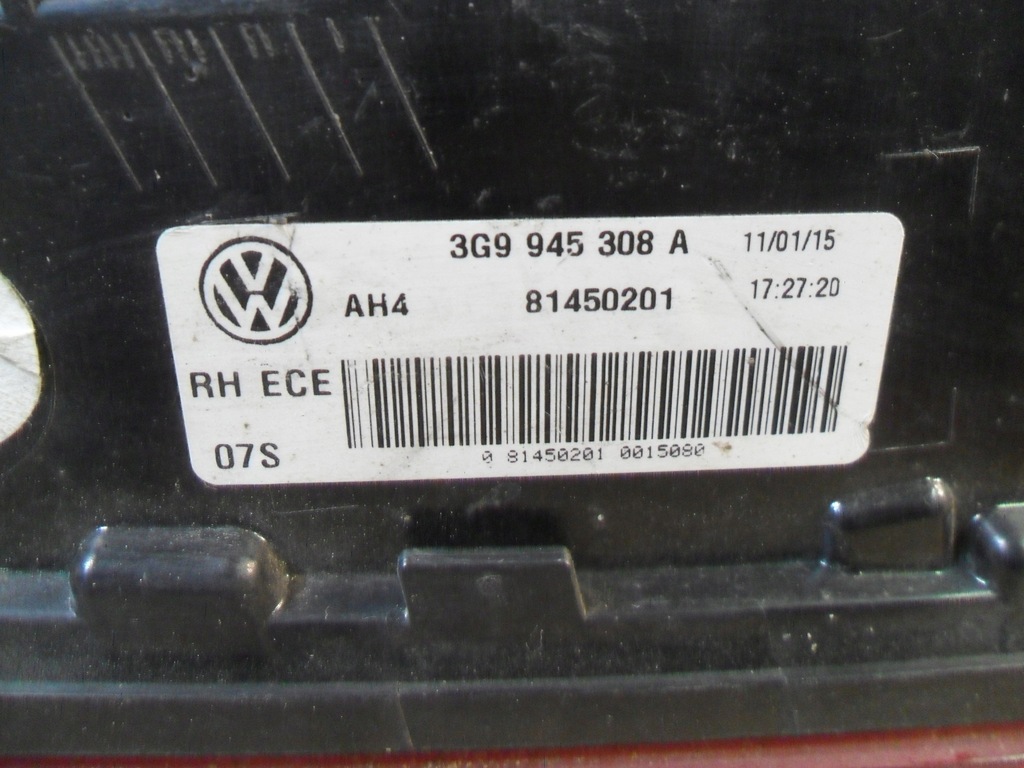 фото №10, Vw passat b8 3g9 лампа правий задня 3g9945308 e