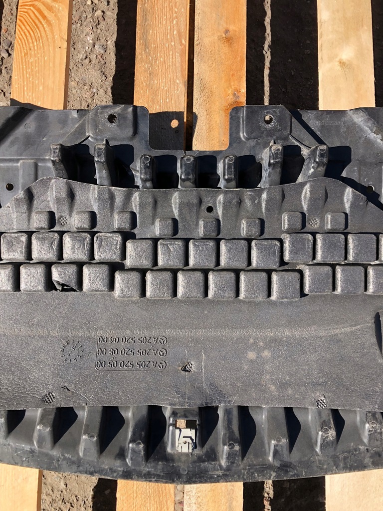фото №9, Mercedes w205 плита защита бампера перед a2055200500