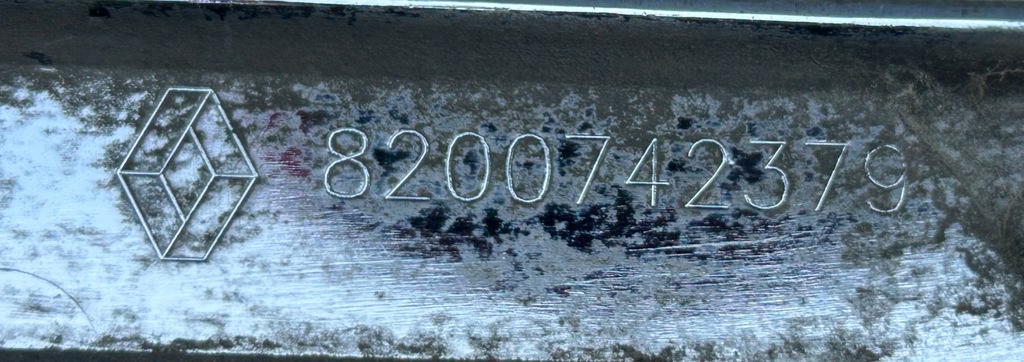 фото №6, Молдинг хром крышки багажника задняя renault modus lift 8200742379