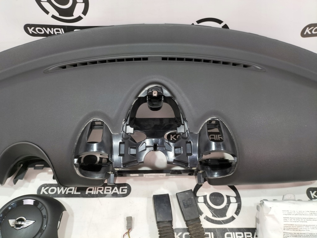 фото №4, Mini countryman r60 панель приладів консоль airbagpoduszki натягувачі oryg демонтаж