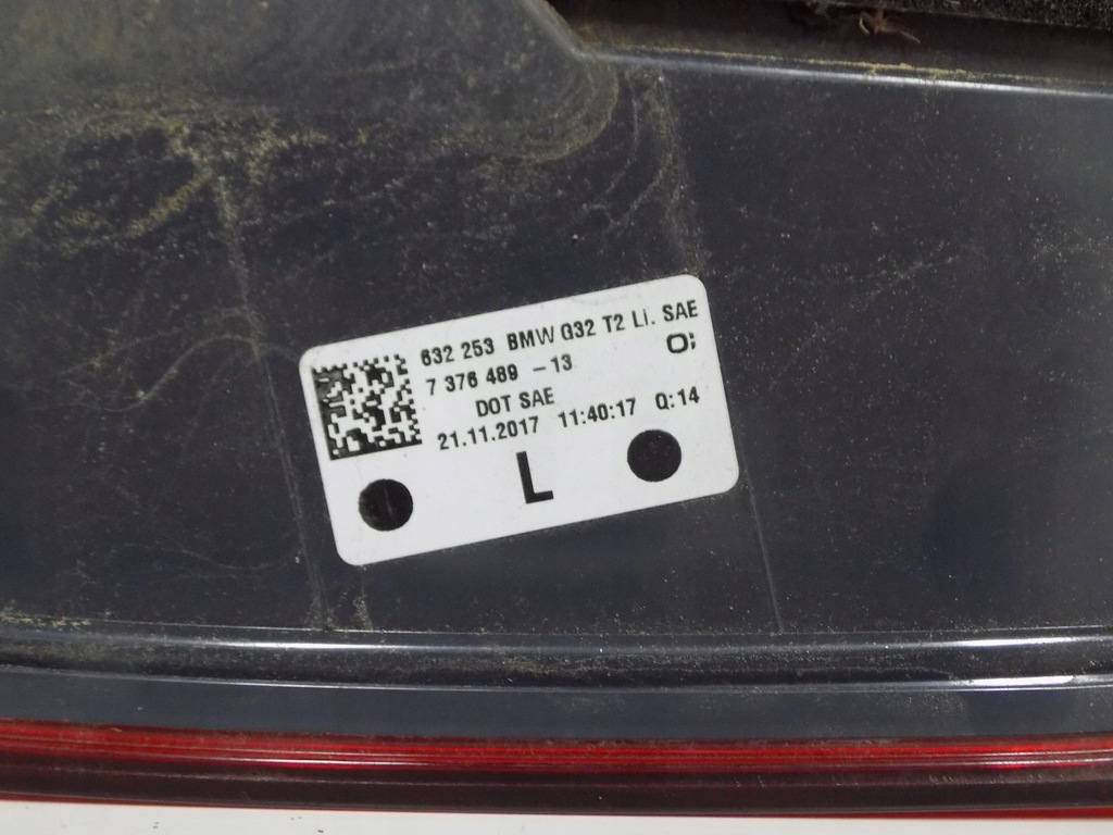 фото №8, Bmw 6 g32 gt лампы задняя задние kpl usa