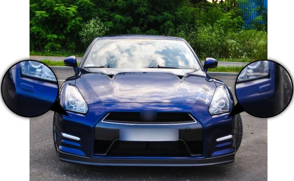 фото №2, Заглушка распылителя do nissan gt-r l+p