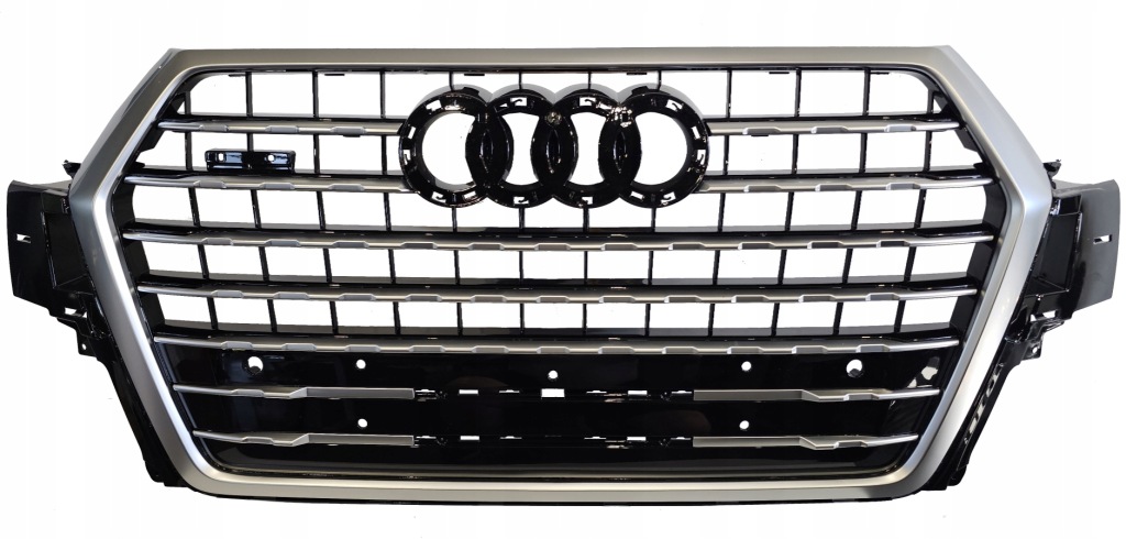 Купить Решётка радиатора передняя audi q7 4m0 s-line 15-19 satyna хром решётка радиатора перед бампера