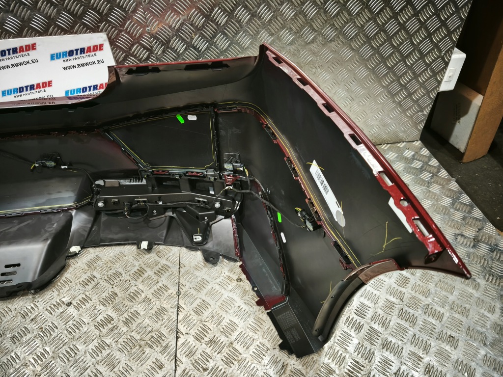 фото №12, Bmw ix i20 бампер задняя mpakiet aventurinrot iii металлик c57