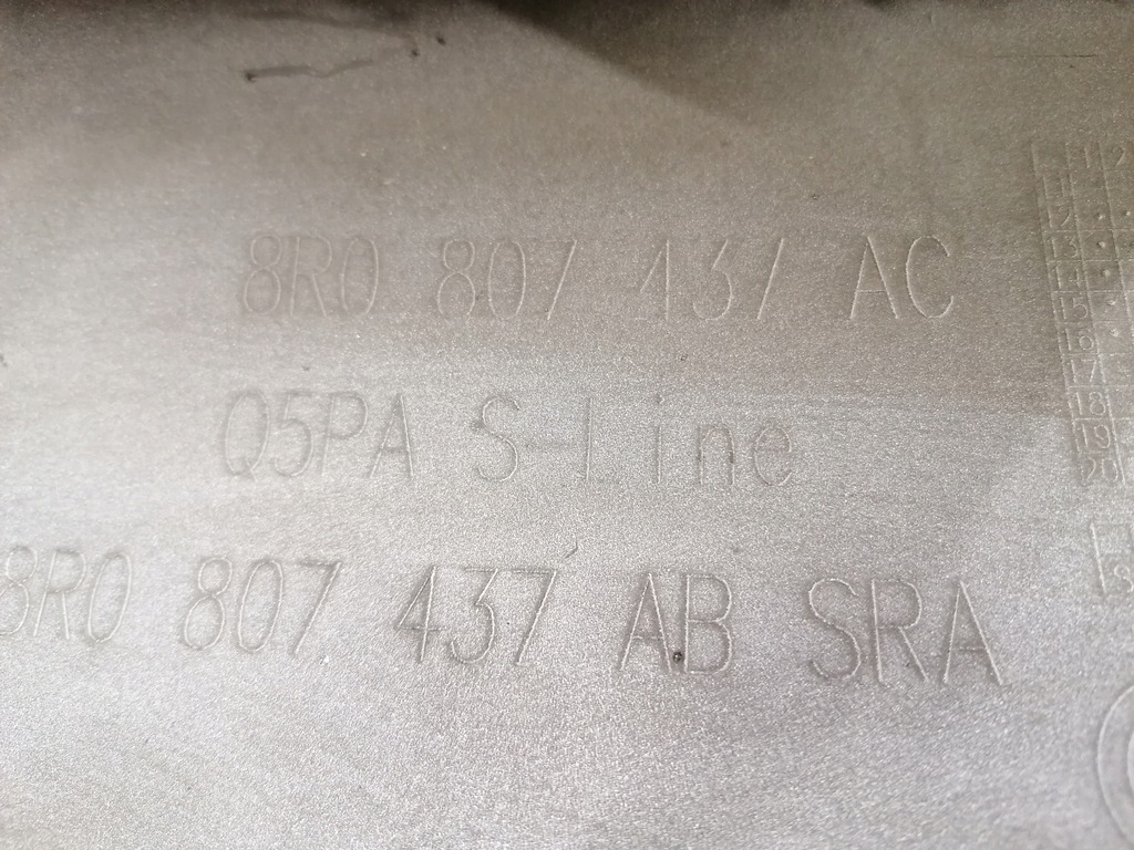 фото №11, Бампер перед передний audi q5 8r s line lift 2012-2016r