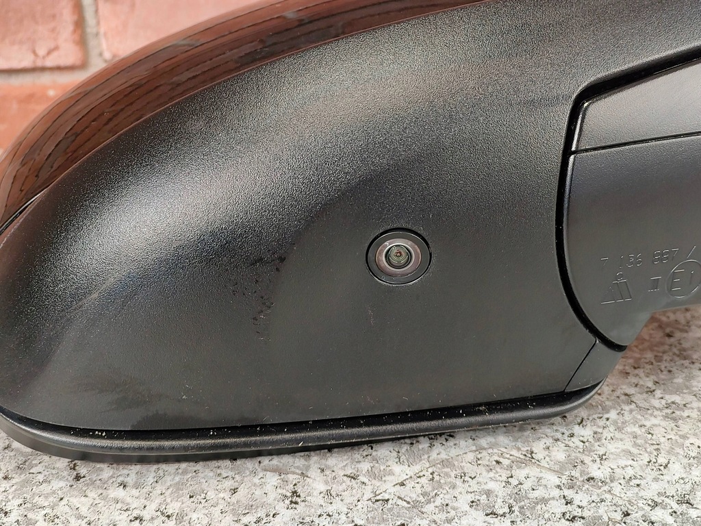 фото №6, Bmw x6 e71 дзеркало праве 3 pin фотохромний камера europa 475 black sapphire